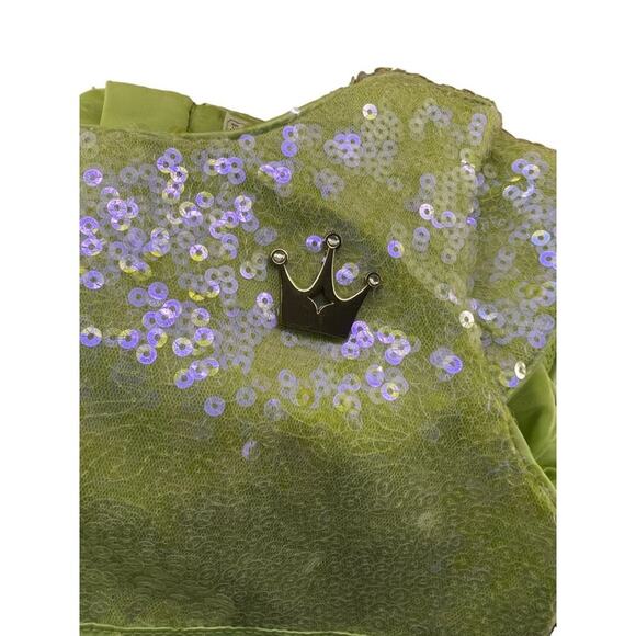 DISNEY STORE Tiana Fancy Dress Girls Party Dress Princess and the Frog Girls 3 - Picture 2 of 5